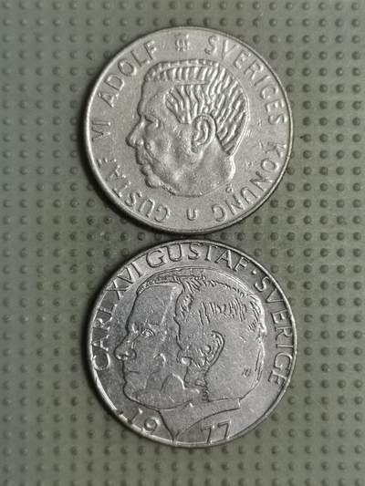 2025年第123场各国散币拍卖（总第123场） - 瑞典1克朗2枚