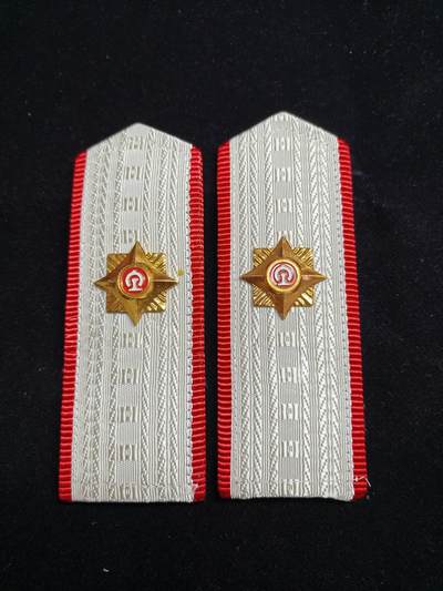 铭记历史 勿忘国耻 抗战胜利80周年精品专场 第二场 - 早期八九十年代铁路肩章 库存美品