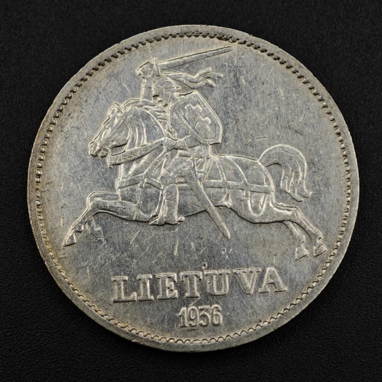 【淘币小摊】实时拍第八百零八拍   银币套币场   满百包邮可预留二周 每周一统一发货   立陶宛1936年10立塔银币