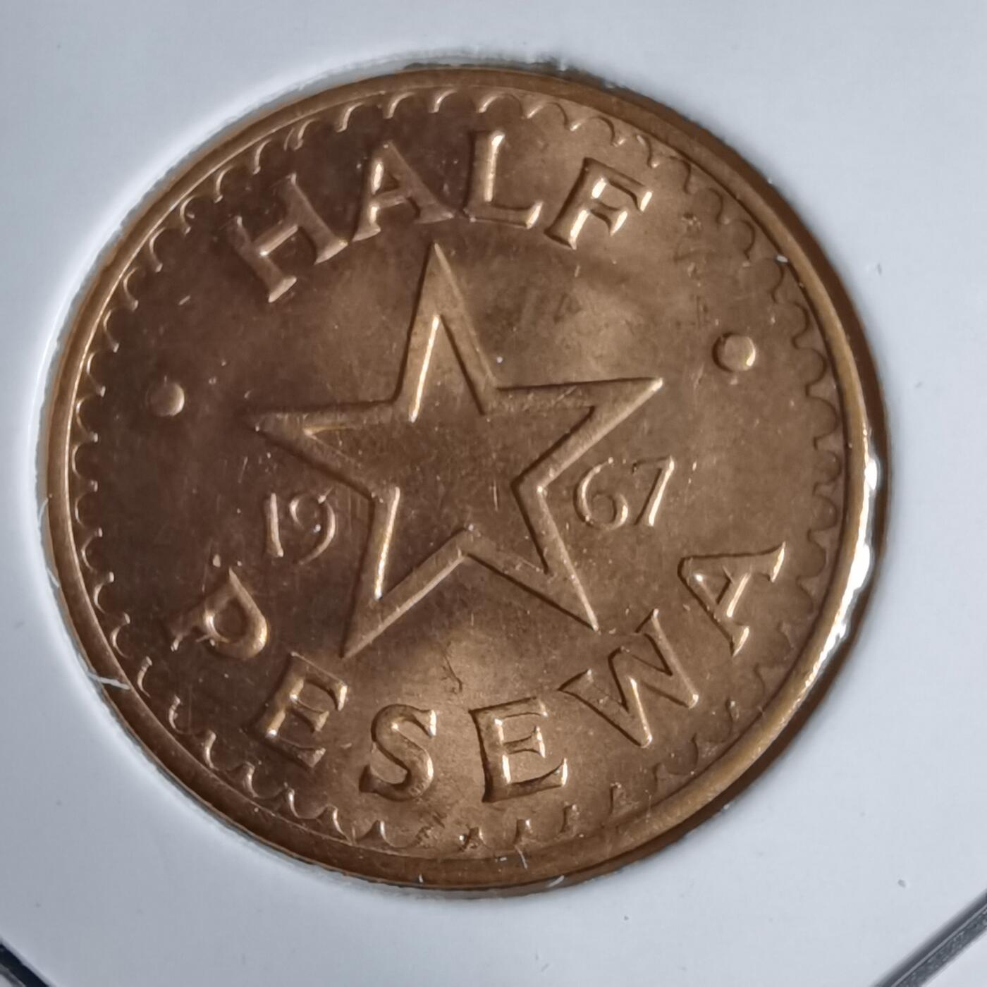 沼泽如烟--第913场 加纳1967年半比塞瓦