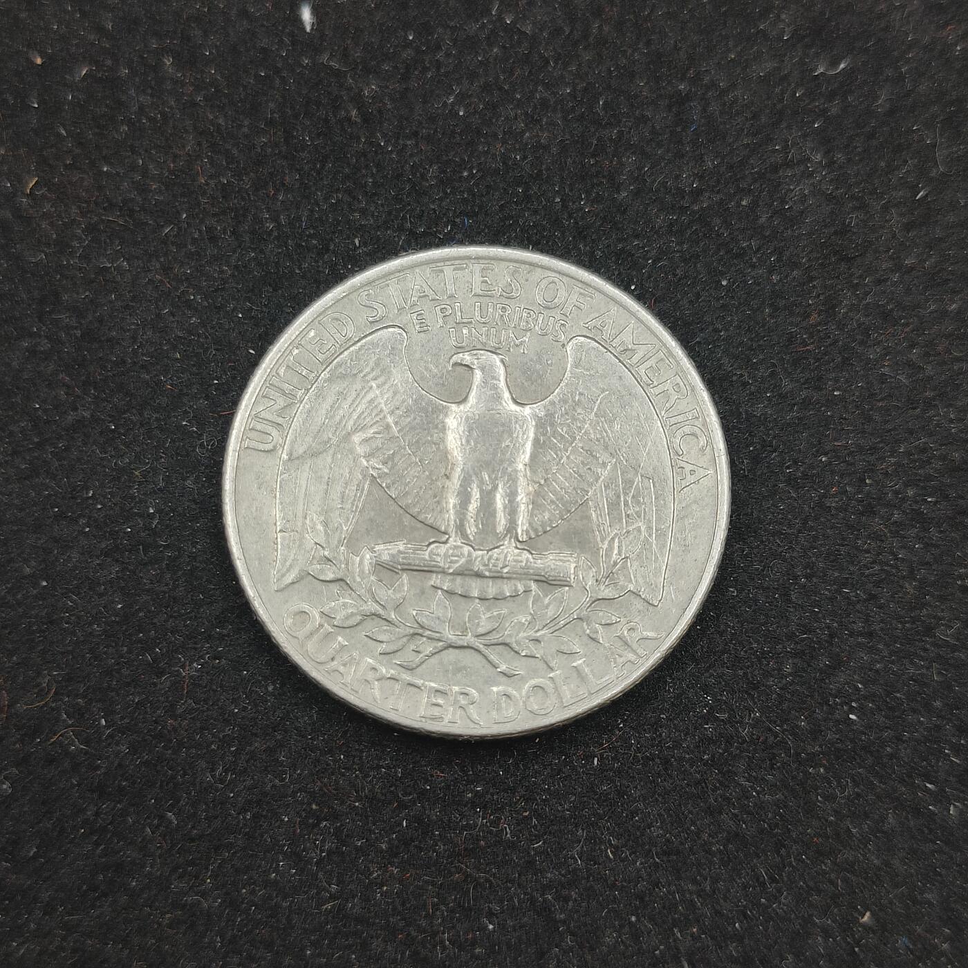 0元起拍勋章 第313期 咸鱼国勋章拍卖专场 11月26日（周三）下午6：00开始 美国 25美分硬币