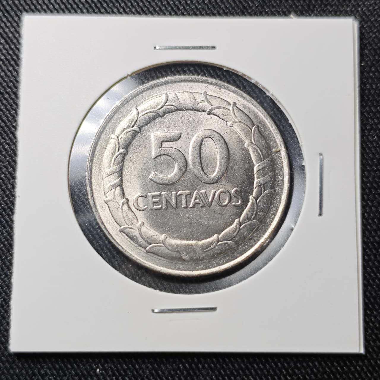 KK钱币收藏小铺 （套币 好品/批量散币 银币）专场  2月预留时间 周末发货  1968哥伦比亚50分 好品