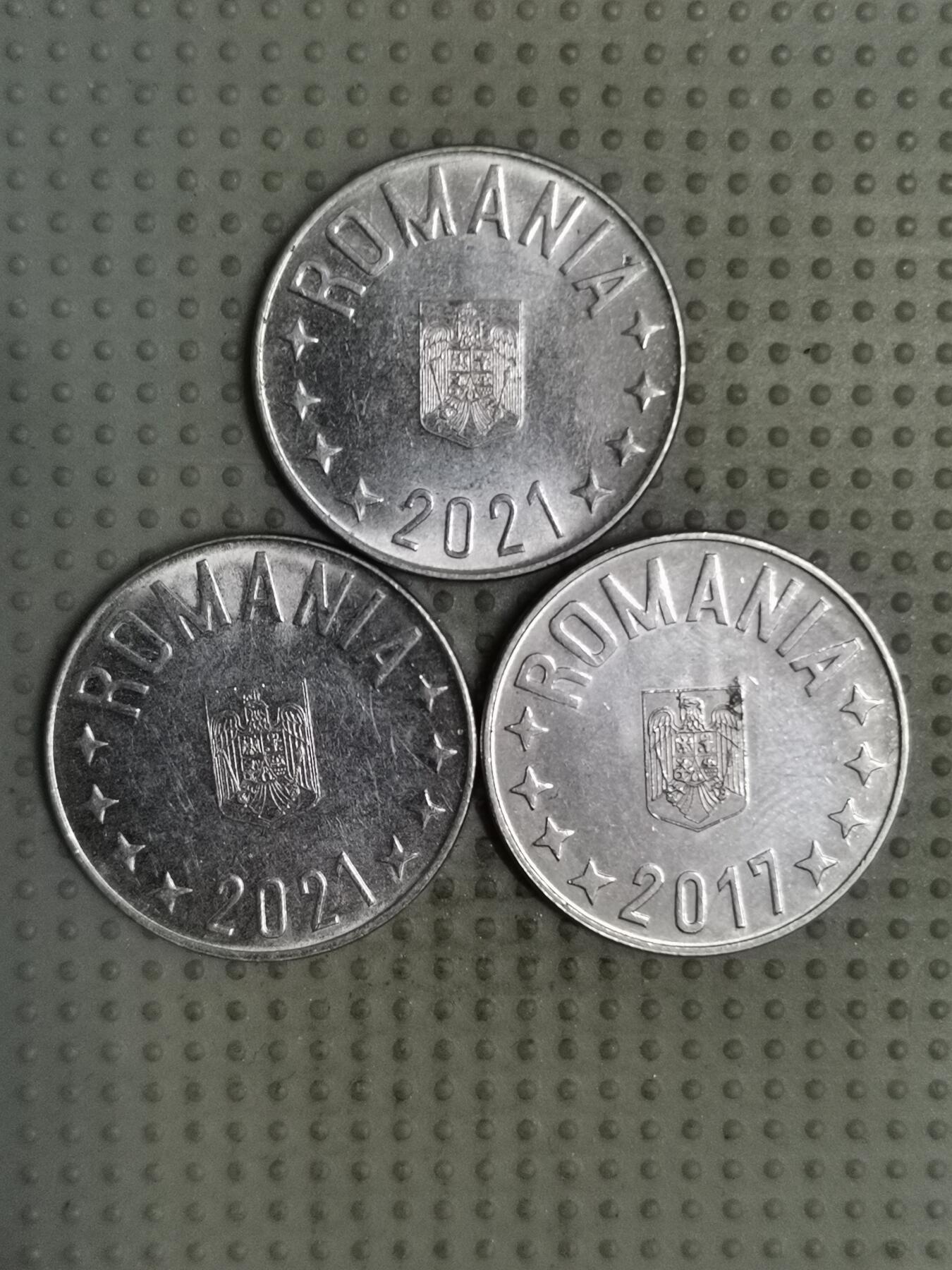 2025年第123场各国散币拍卖（总第123场） 罗马尼亚10巴尼3枚