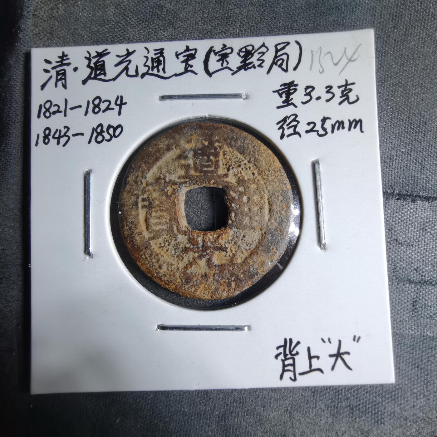 沼泽如烟--第913场 道光通宝背上大