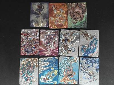 天玑星卡拍第141期《11.24周一截拍》持续收拍收评中 满赠卡需备注 - 百里卡牌 王湧喆西游 粗闪 11张