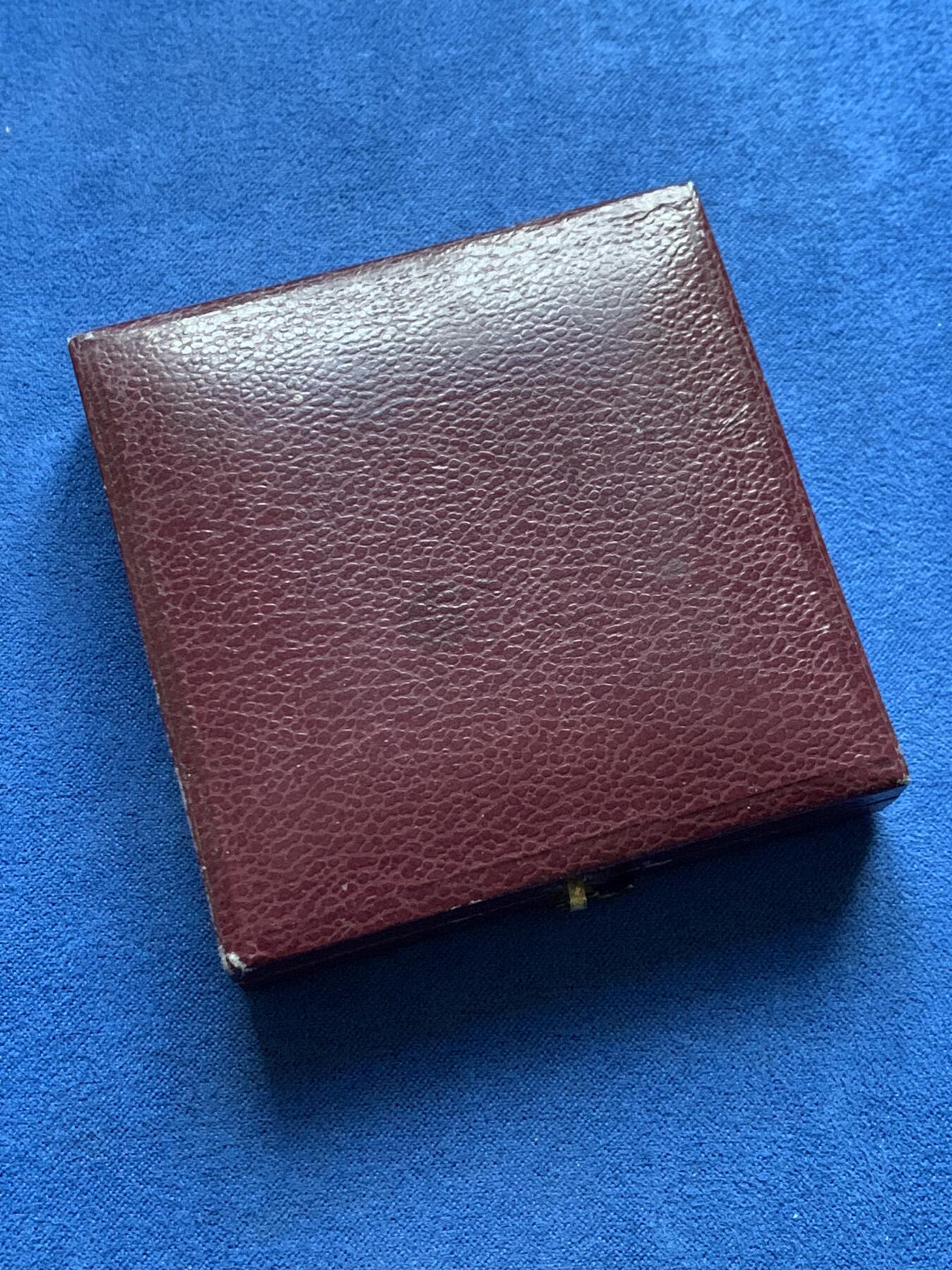 《竞宝斋》第442场 周日，周一，2场连拍 （全场包邮） 名家名作 《田园》铜章 带盒 56.8克 49.6mm 丰饶角铜标