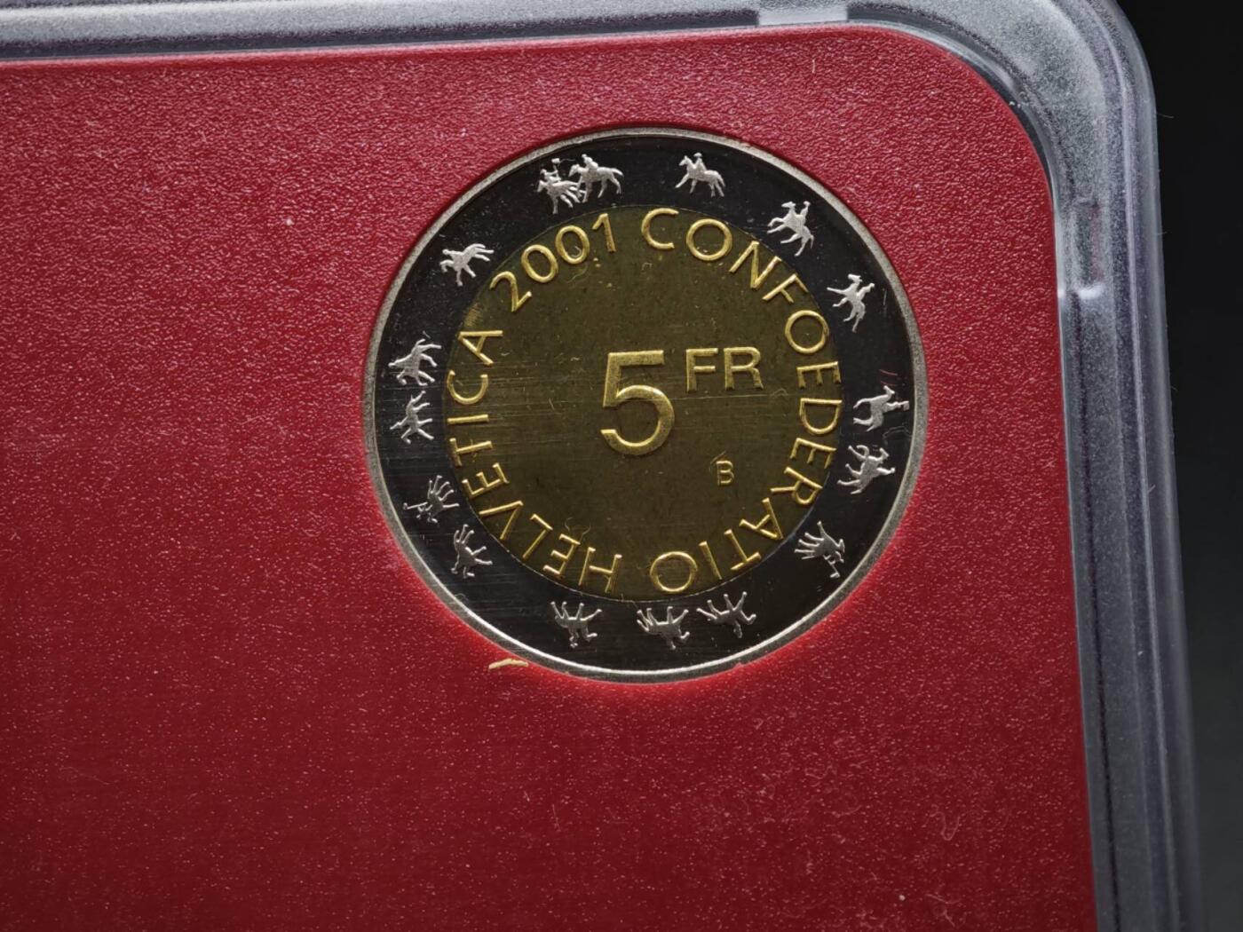 【淘币小摊】实时拍第八百零八拍   银币套币场   满百包邮可预留二周 每周一统一发货   瑞士2001年雪人套币