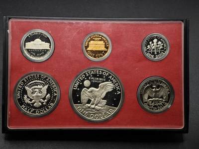 【淘币小摊】实时拍第八百零八拍   银币套币场   满百包邮可预留二周 每周一统一发货   - 美国1978年精制套币