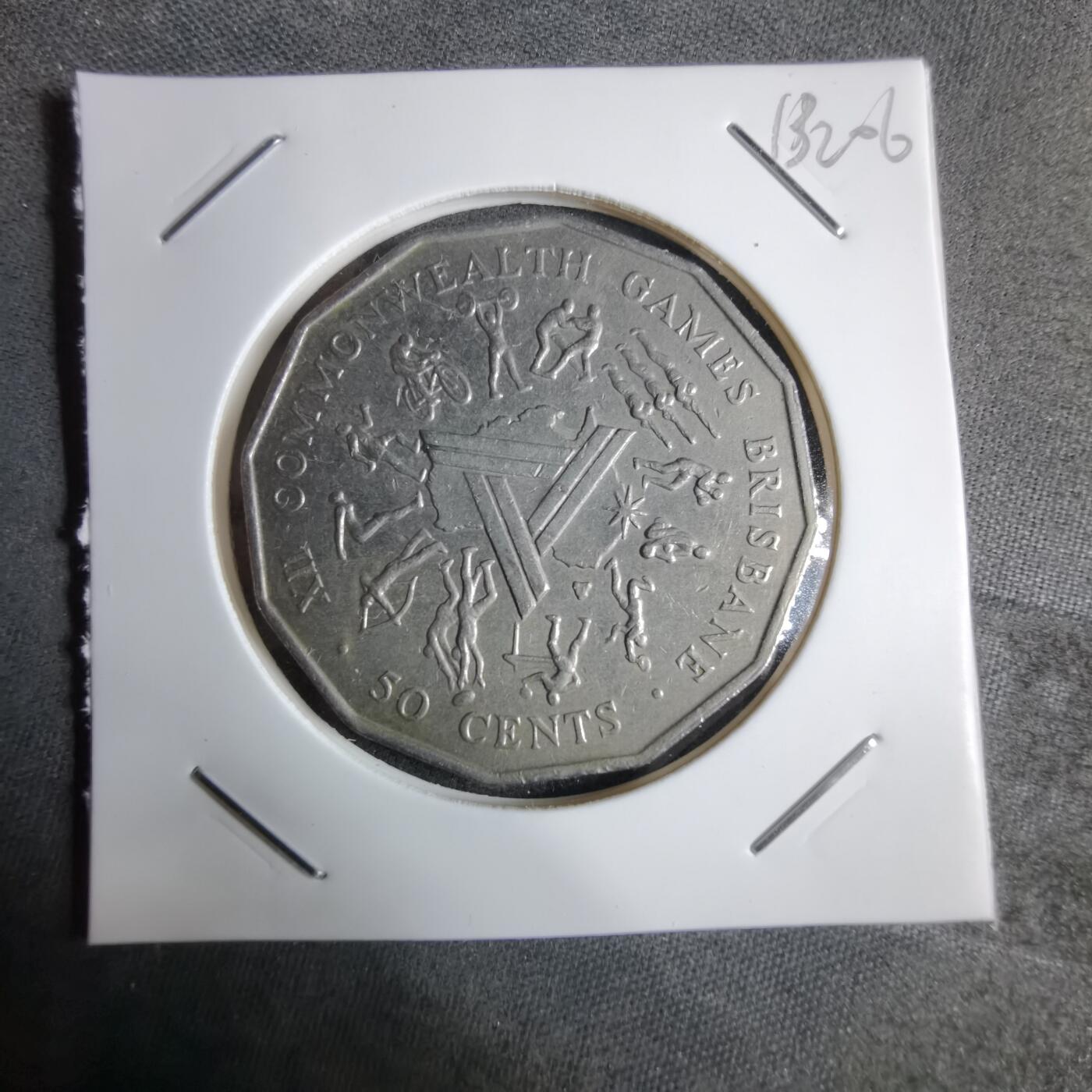 沼泽如烟--第913场 澳大利亚1982年50分纪念币