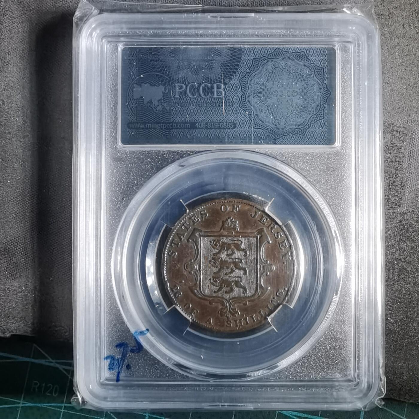 沼泽如烟--第913场 泽西岛1844年26分之一先令