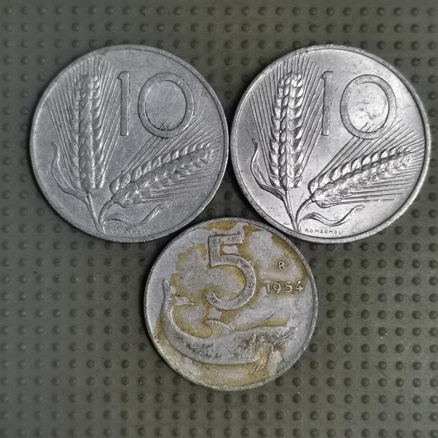 2025年第123场各国散币拍卖（总第123场） 意大利3枚