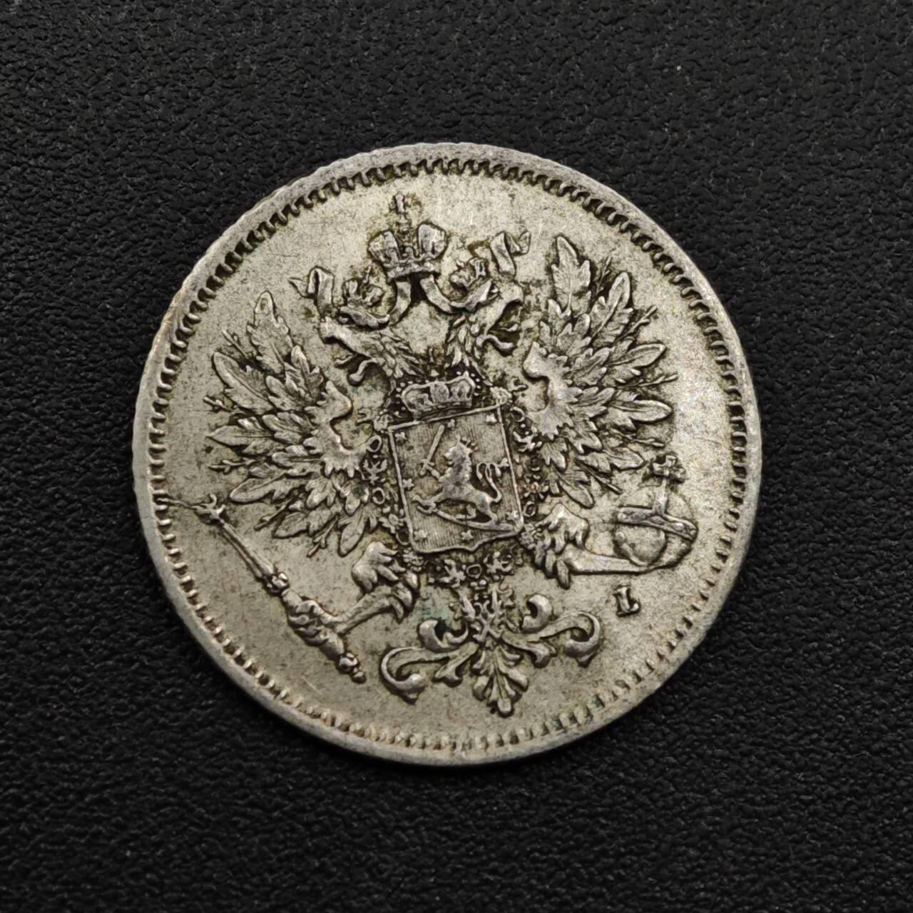 【淘币小摊】实时拍第八百零八拍   银币套币场   满百包邮可预留二周 每周一统一发货   芬兰1909年25芬妮银币