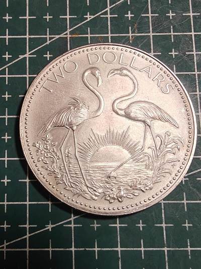 轻松集币无压力 - 巴哈马2元超大尺寸纪念币