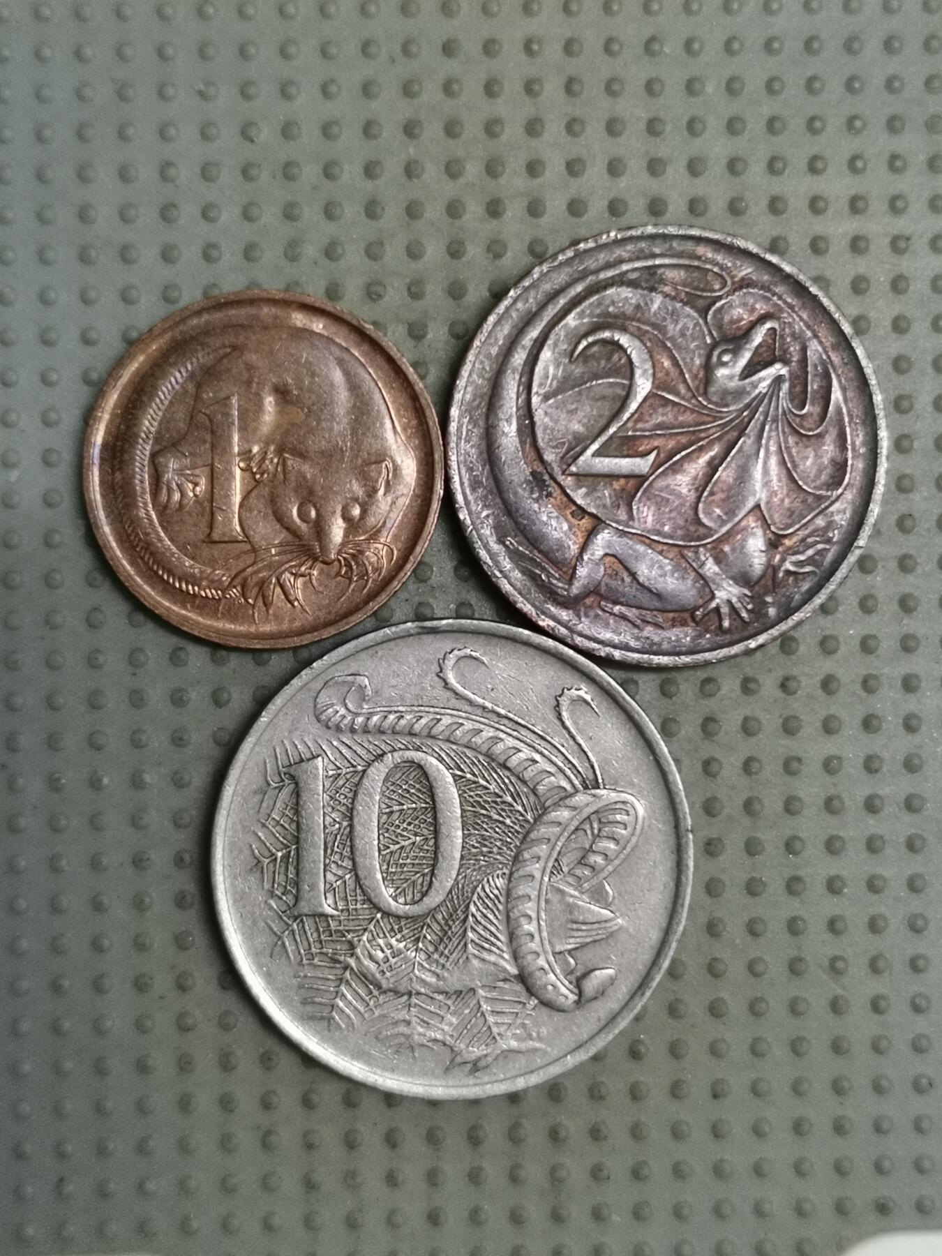 2025年第124场各国散币拍卖（总第124场） 澳大利亚3枚