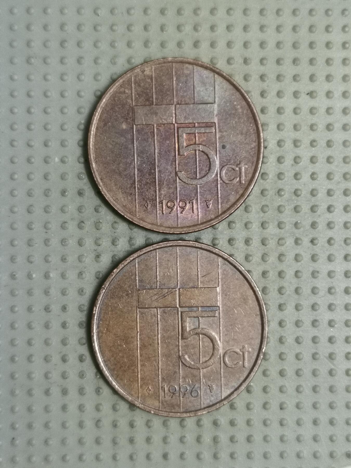 2025年第123场各国散币拍卖（总第123场） 荷兰5分2枚