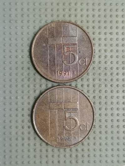 2025年第123场各国散币拍卖（总第123场） - 荷兰5分2枚