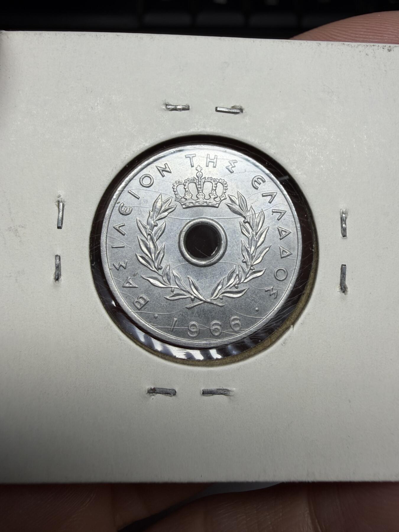 2025年集古藏今外币拍卖第十期-第9场—（总第289拍），可以寄存60天，满160元包邮。 1966年希腊10雷普塔