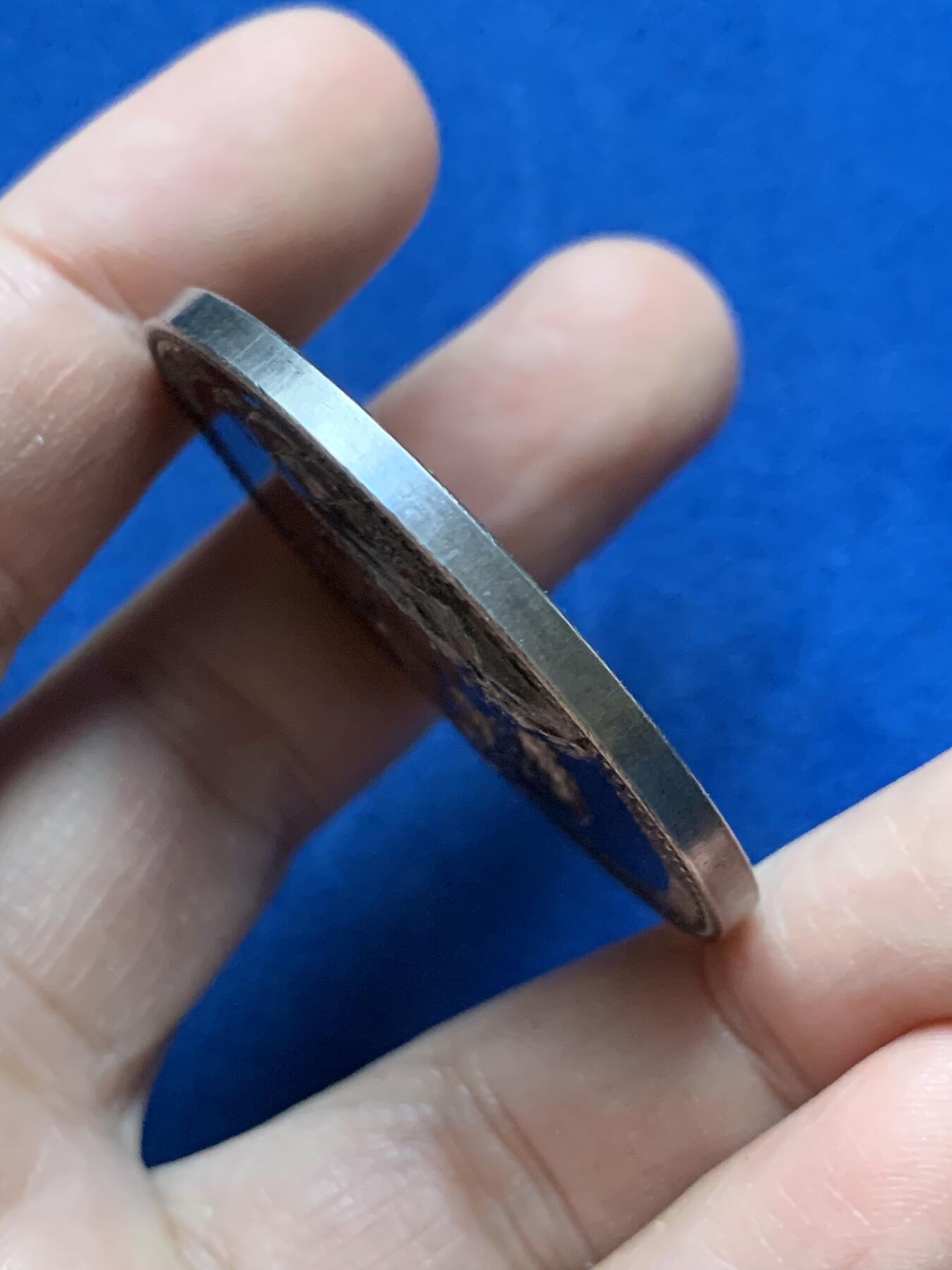 《竞宝斋》第442场 周日，周一，2场连拍 （全场包邮） 1889德皇威廉二世夫妇结婚纪念大银章，五彩好品，44.9mm，50.1g，高浮雕，绚丽深五彩。