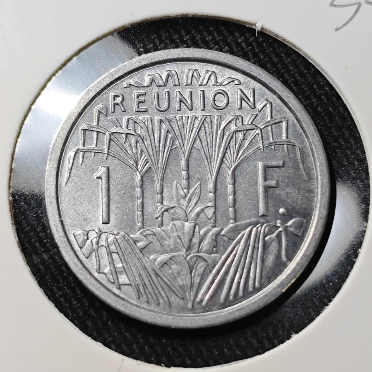 KK钱币收藏小铺 （套币 好品/批量散币 银币）专场  2月预留时间 周末发货  1948法属留尼旺1法郎 好品