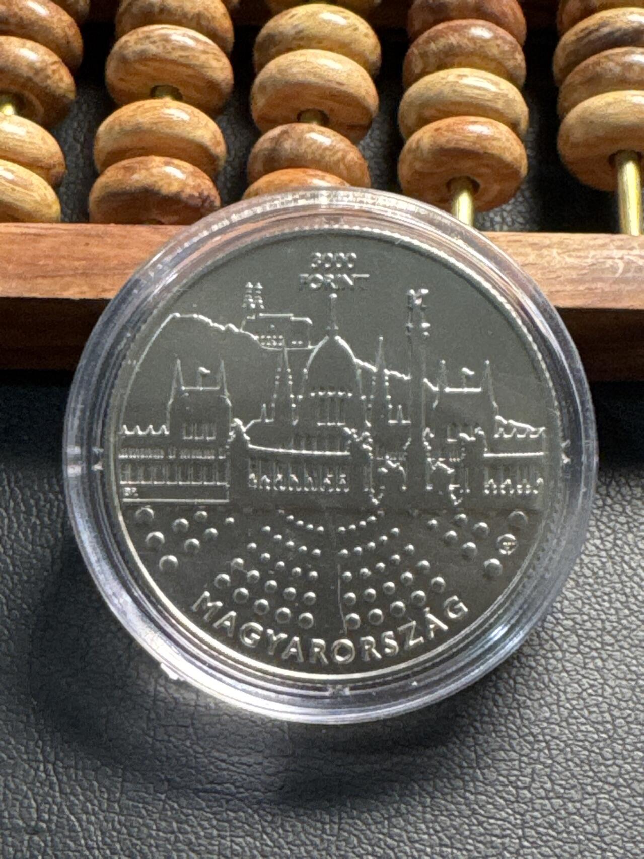 ❤️【币观天下】❤️ 第332期钱币拍卖- 2025.11.28周五晚上6点半场-长期征集拍品 匈牙利2024年欧盟轮值主席国3000福林纪念币