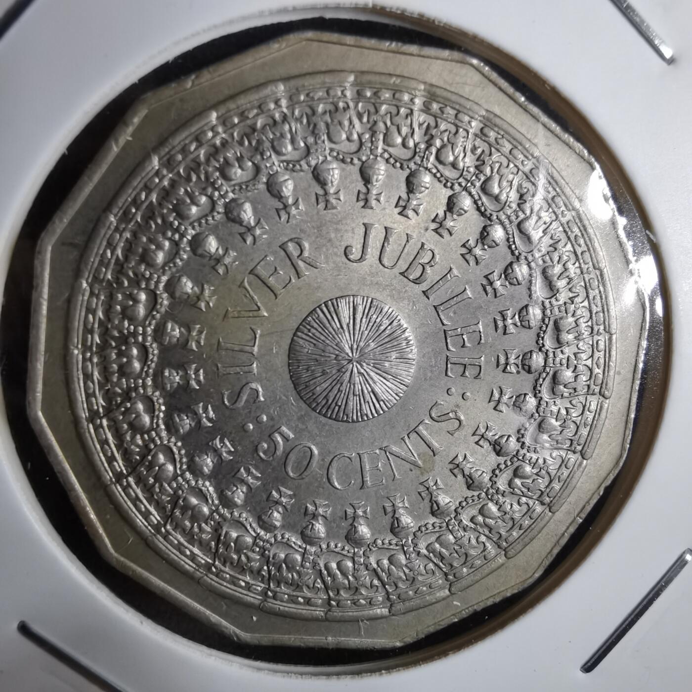 沼泽如烟--第913场 澳大利亚1977年50分纪念币