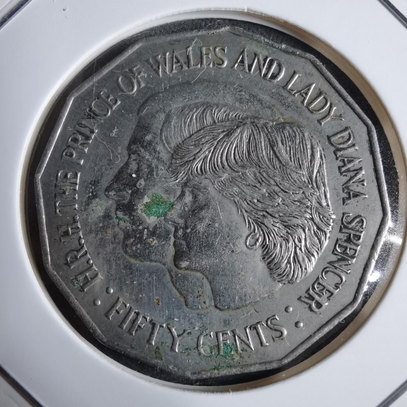 沼泽如烟--第913场 澳大利亚1981年50分纪念币