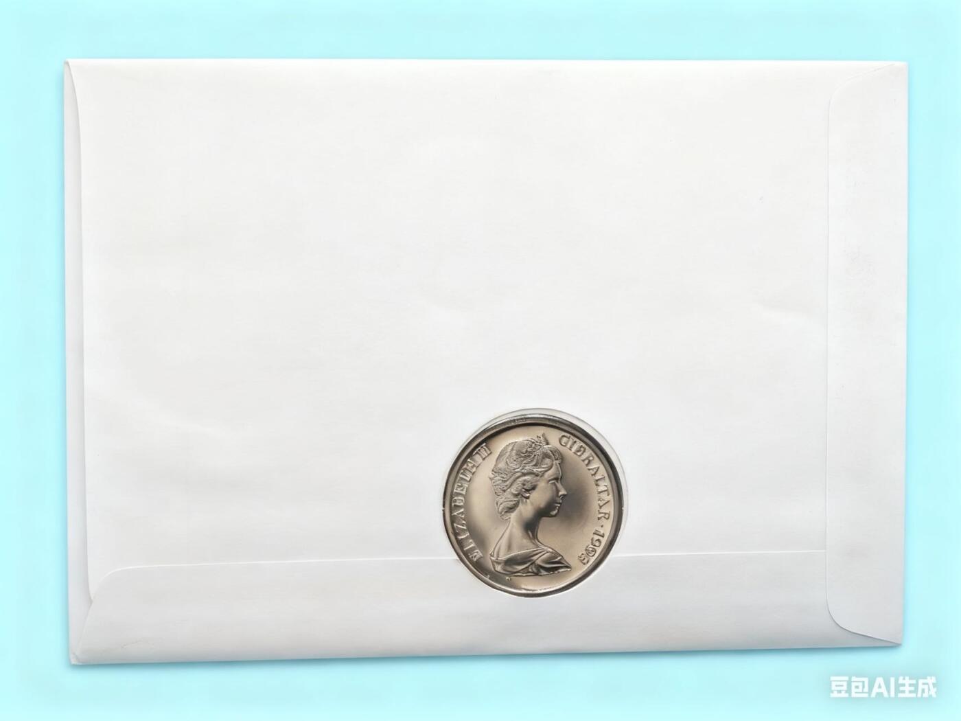 盛世勋华——号角文化勋章邮票专场拍卖第289期 英国1983年直布罗陀爱德华八世主题纪念币首日封，克朗型纪念币，搭配纪念邮票，纪念英国爱德华八世（1936年在位，因“爱美人不爱江山”退位），信封印其肖像与“KING EDWARD VIII”字样，搭配的纪念币也以他为主题，对应其1936年的统治历史。