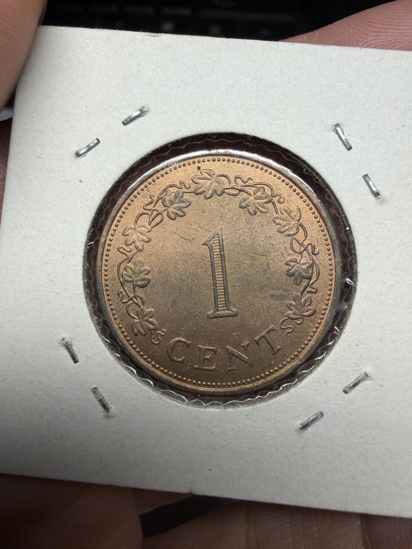 2025年集古藏今外币拍卖第十期-第9场—（总第289拍），可以寄存60天，满160元包邮。 1972年马耳他1分