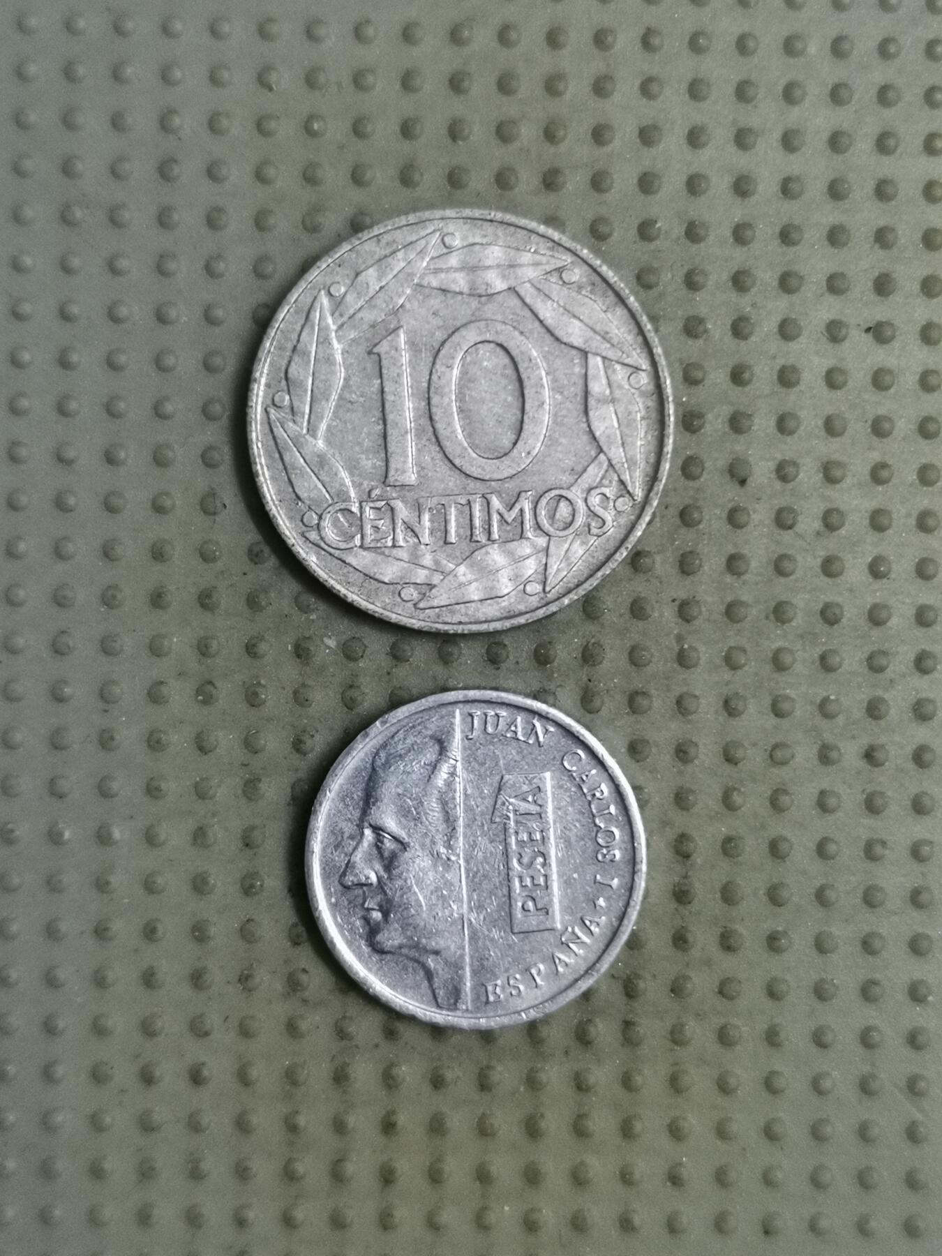 2025年第123场各国散币拍卖（总第123场） 西班牙铝币2枚