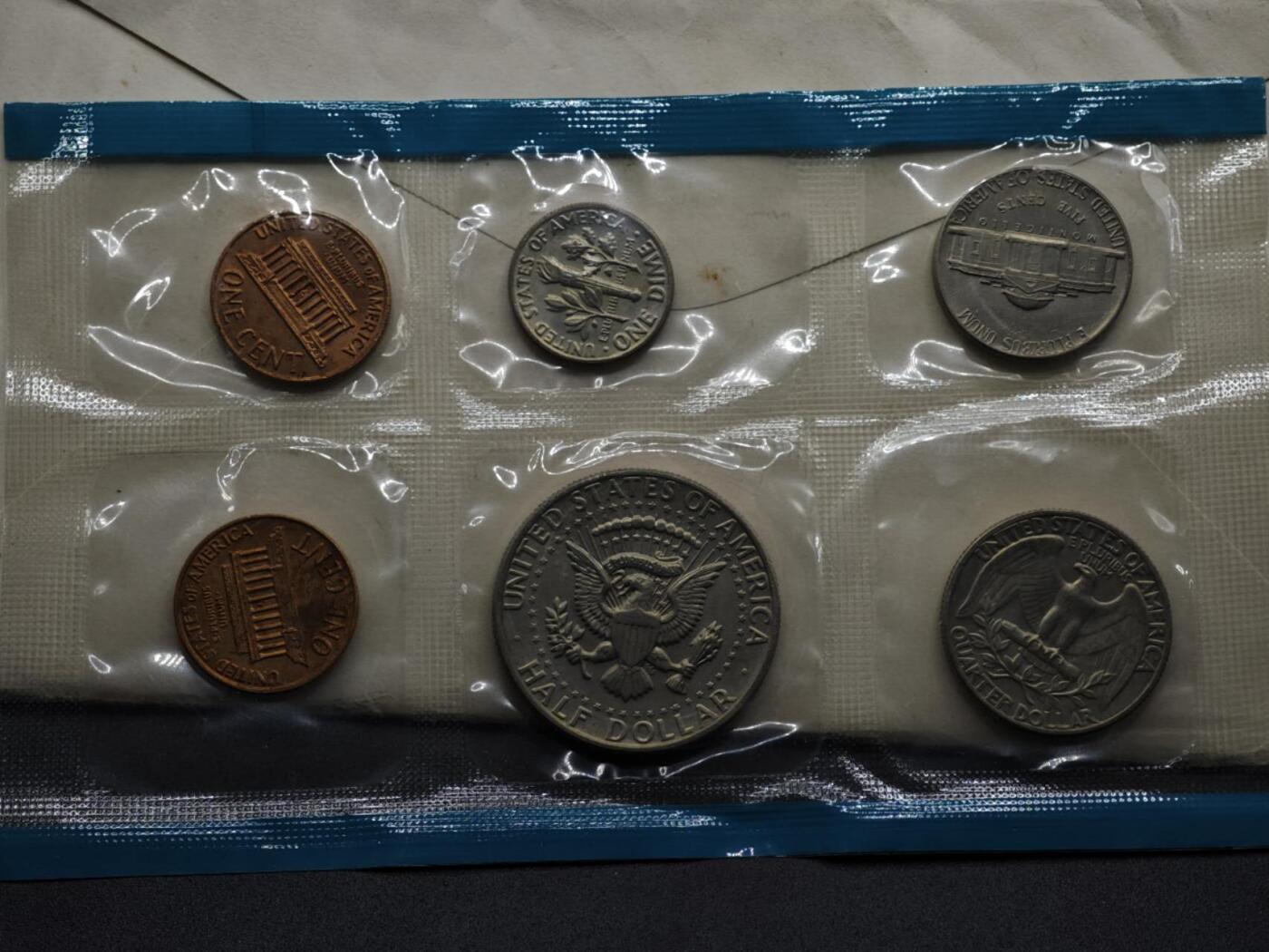 【淘币小摊】实时拍第八百零八拍   银币套币场   满百包邮可预留二周 每周一统一发货   美国1972年套币