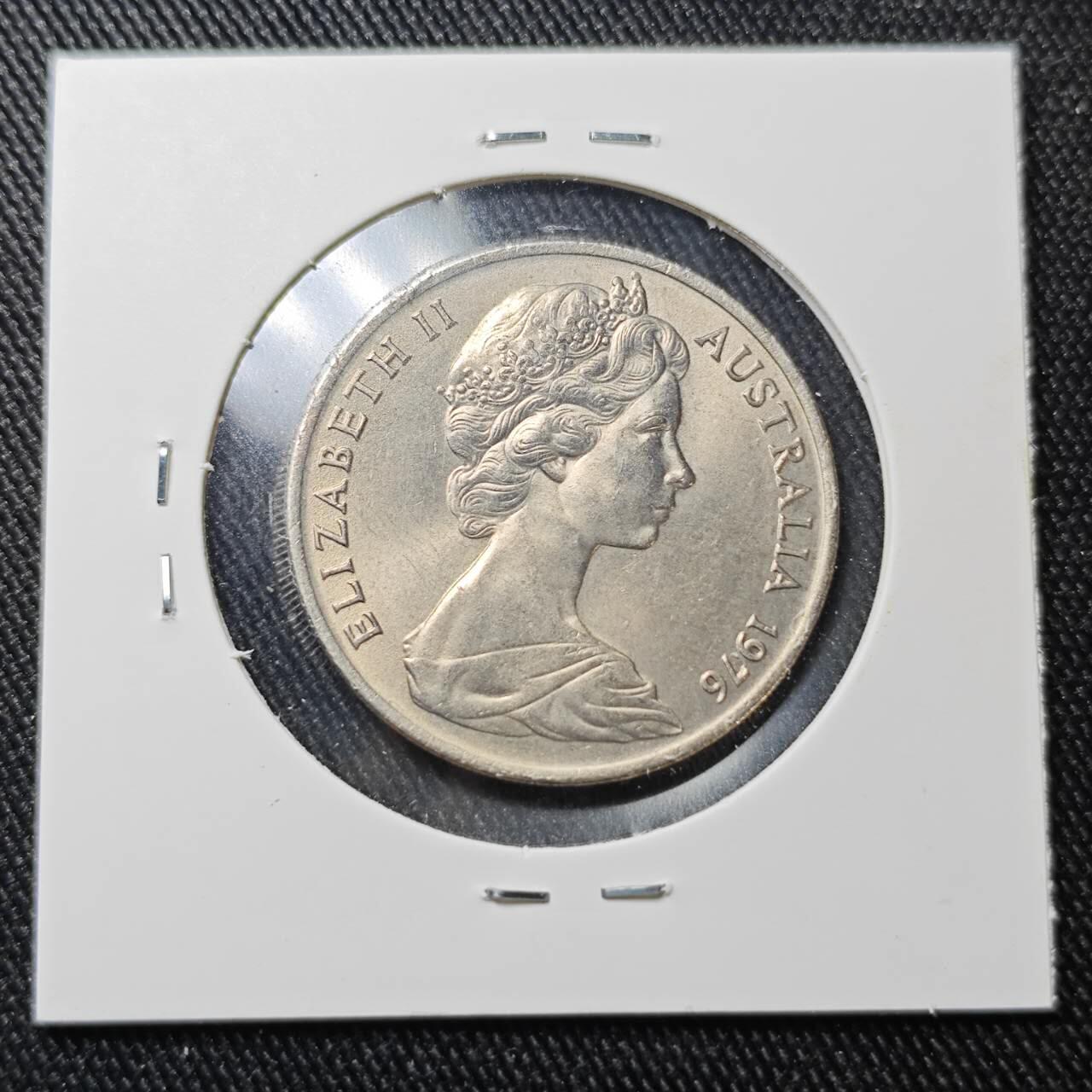 KK钱币收藏小铺 （套币 好品/批量散币 银币）专场  2月预留时间 周末发货  1973澳大利亚20分 好品