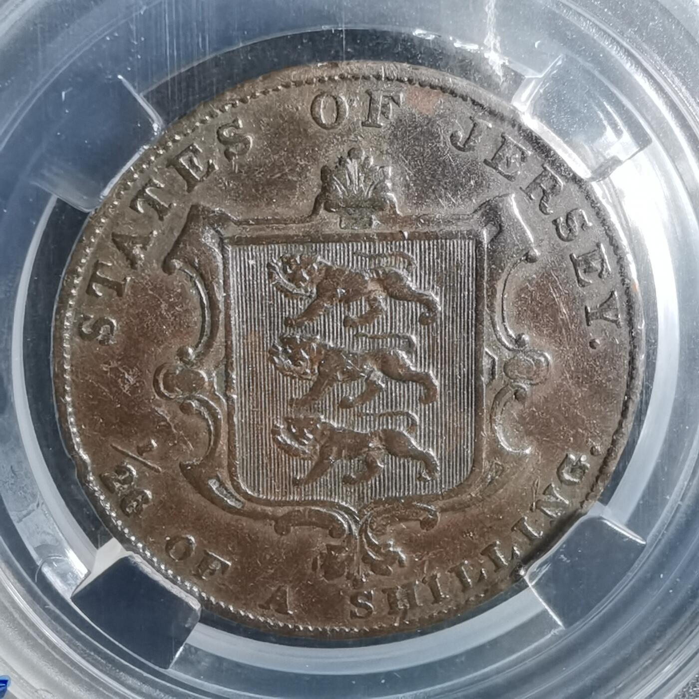 沼泽如烟--第913场 泽西岛1844年26分之一先令