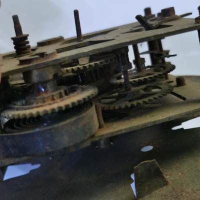 藏珍品阁杂件专场82期 - 老时钟配件