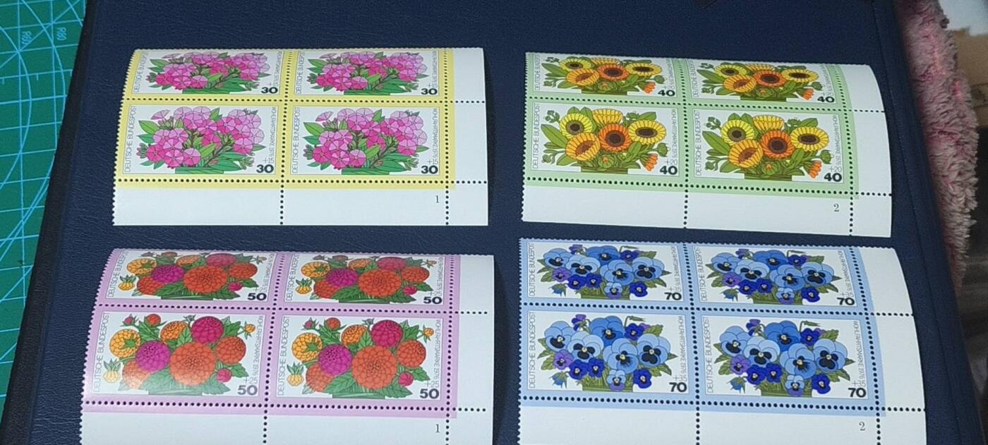 🔥套票🔥德国邮票专场，都是四方联套票