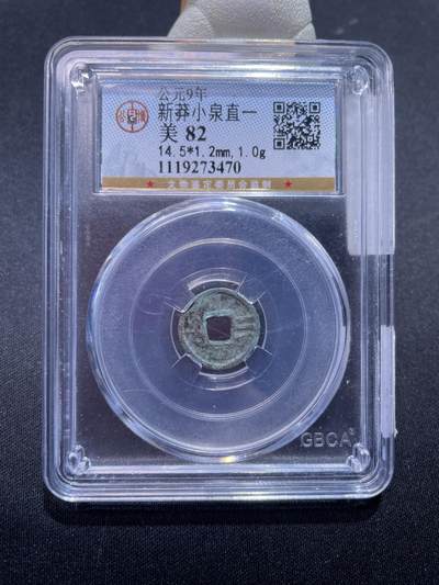 捡漏专场 - 新莽小泉直一