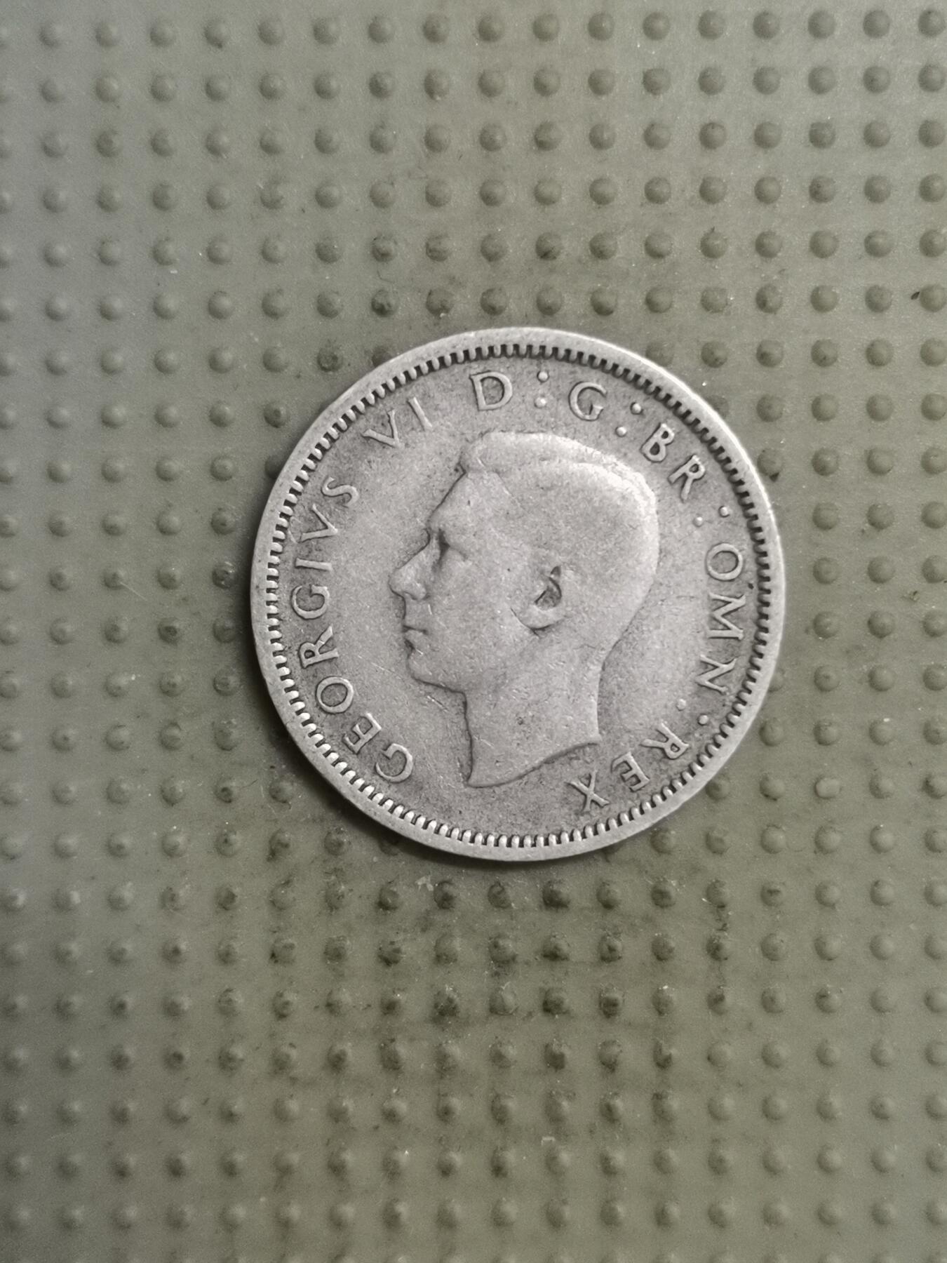 2025年第123场各国散币拍卖（总第123场） 英国1945年6便士银币2.8g500银