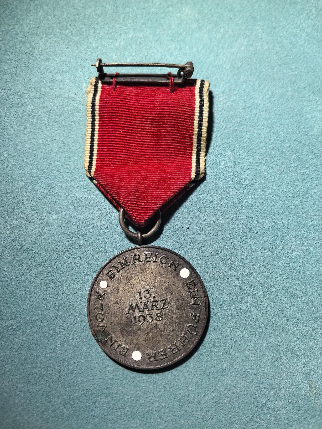 盛世勋华——号角文化勋章邮票专场拍卖第289期 德国（1939）德奥合并奖章