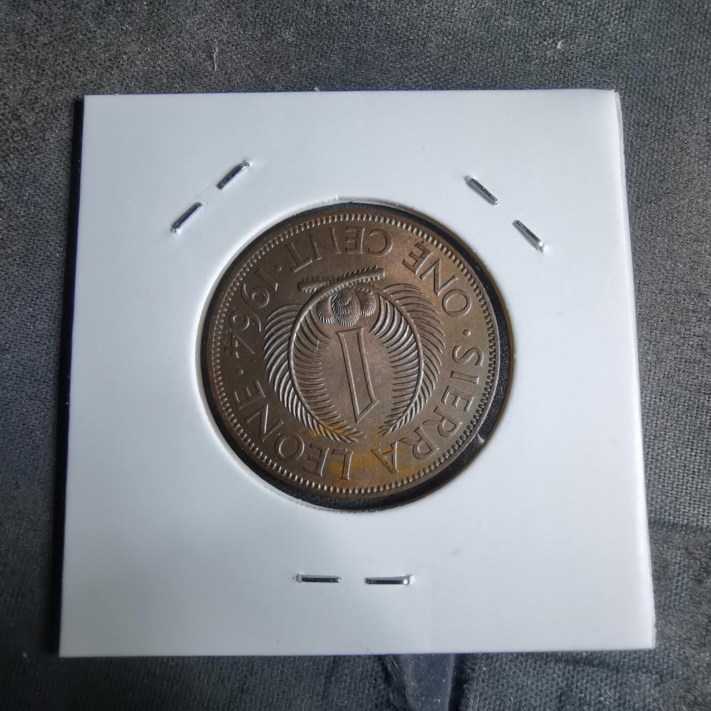 沼泽如烟--第913场 塞拉利昂1964年一分