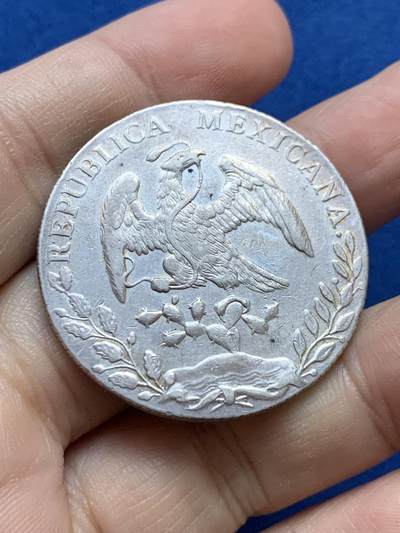 《竞宝斋》第442场 周日，周一，2场连拍 （全场包邮） - 墨西哥1889 MO MH版 8R鹰洋银币