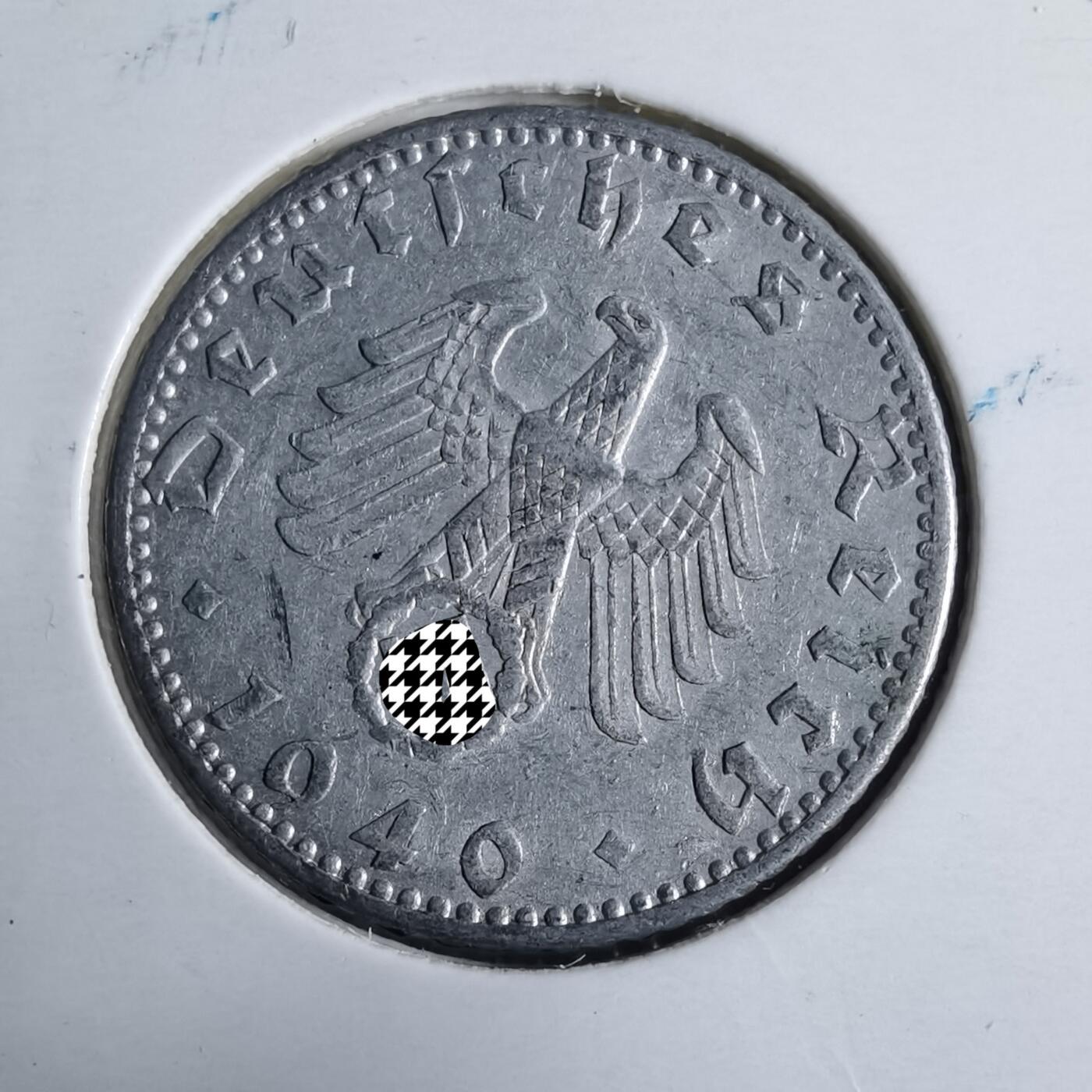 沼泽如烟--第913场 德国1940年50芬尼