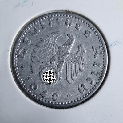 沼泽如烟--第913场 - 德国1940年50芬尼