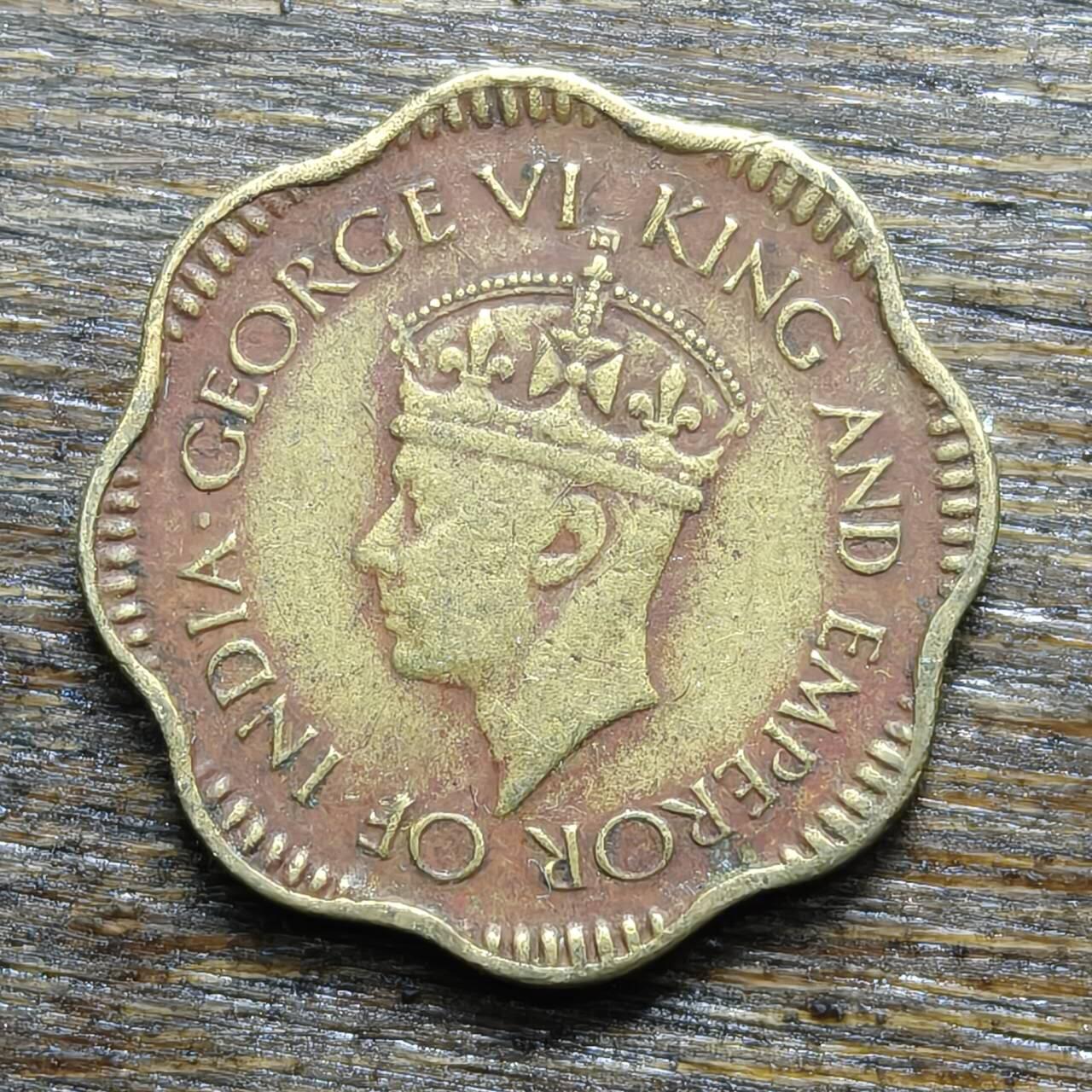 【铜匠收藏】★第132场★散币场，无佣金，30包邮。不满30元，支付5元运费。《接受代拍 代送NGC评级》 英属锡兰 1944年 2分