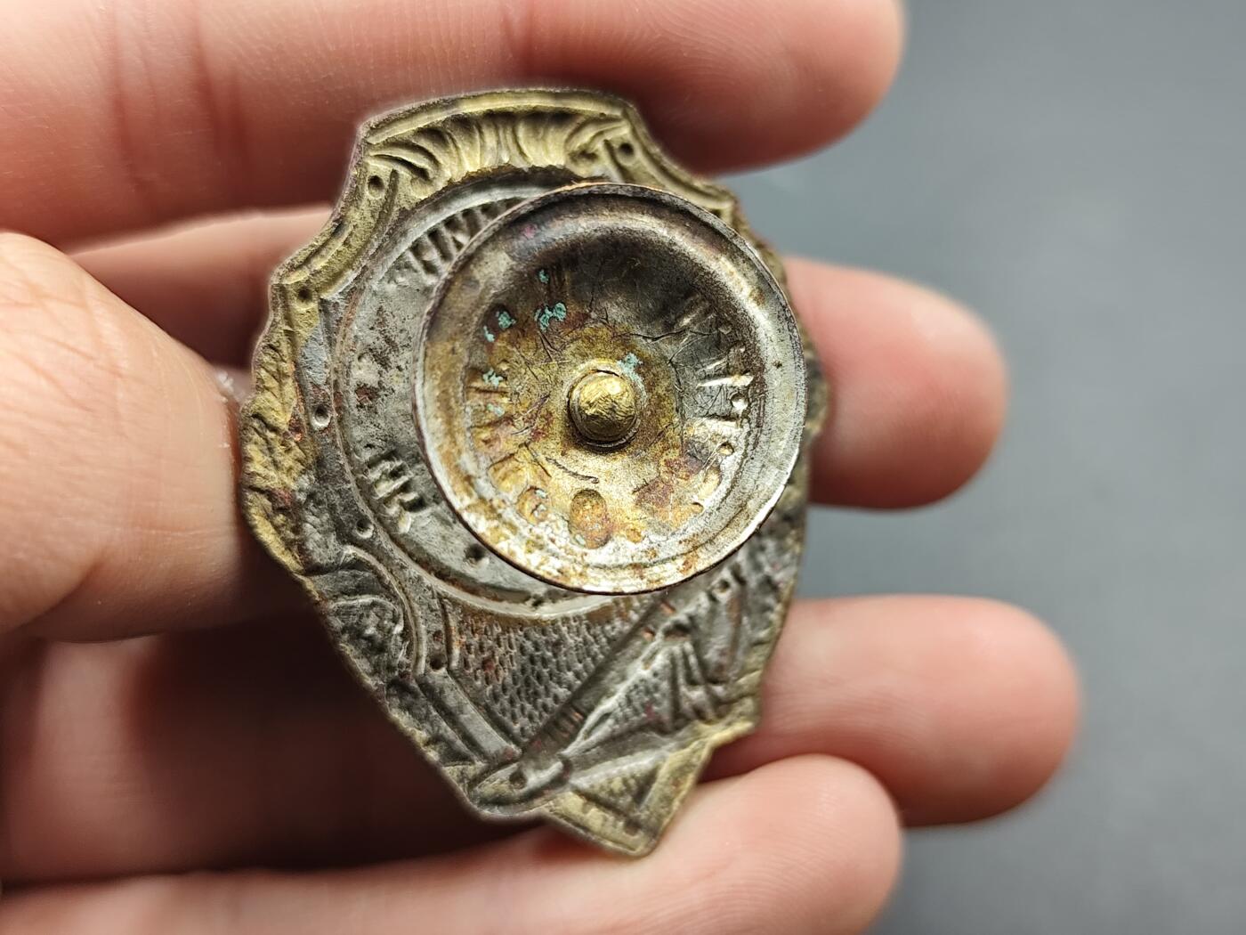 11月23日精品徽章专场 苏联二战优秀迫击炮手证章铜制珐琅