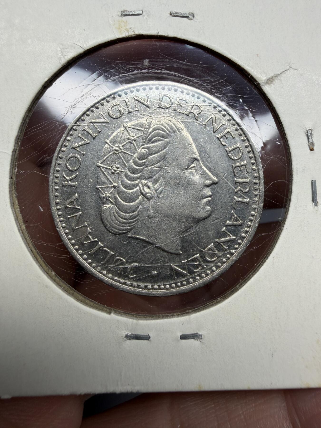 2025年集古藏今外币拍卖第十期-第9场—（总第289拍），可以寄存60天，满160元包邮。 1968年荷兰1G