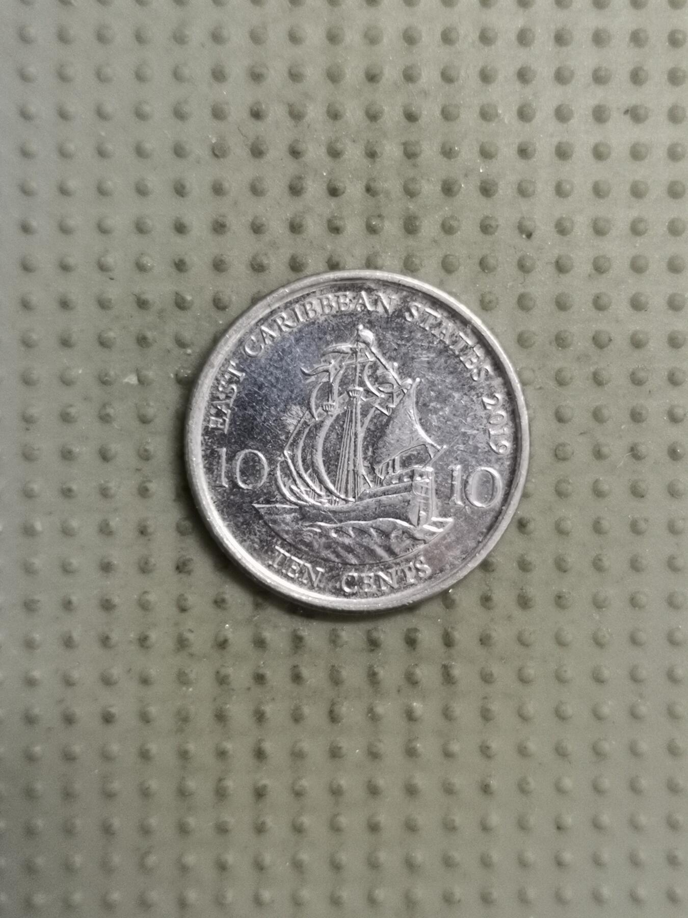 2025年第124场各国散币拍卖（总第124场） 东加勒比2019年10分