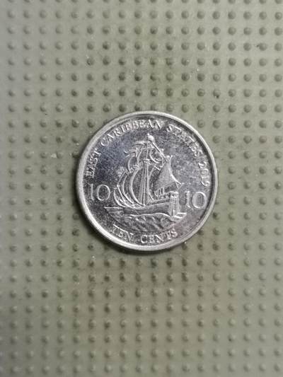 2025年第124场各国散币拍卖（总第124场） - 东加勒比2019年10分