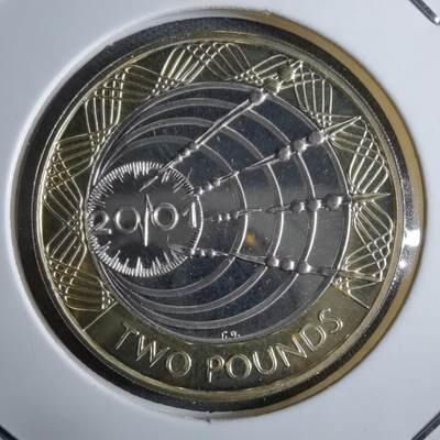 沼泽如烟--第913场 - 英国2001年2磅精制币