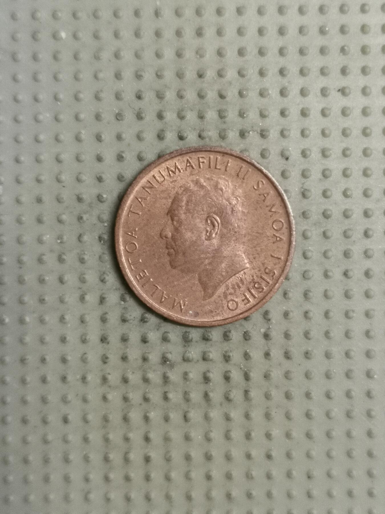 2025年第124场各国散币拍卖（总第124场） 萨摩亚1967年1分