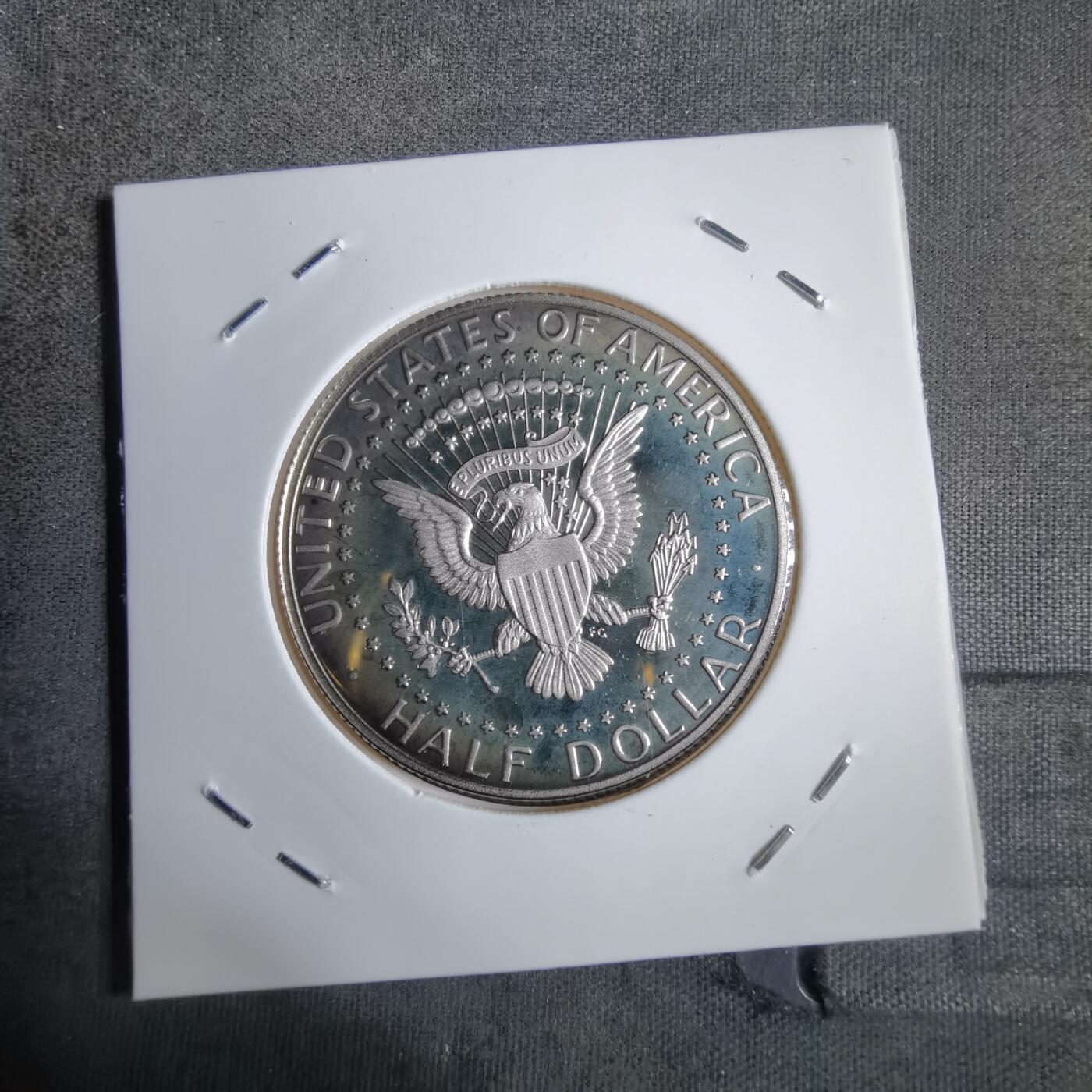 沼泽如烟--第913场 美国2022年半美元精制币