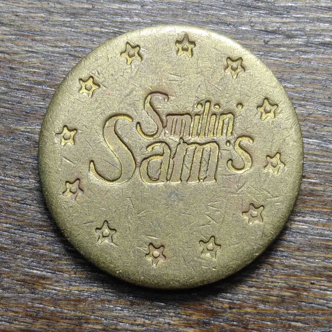 【铜匠收藏】★第132场★散币场，无佣金，30包邮。不满30元，支付5元运费。《接受代拍 代送NGC评级》 Smilim Sam's 场所代用币